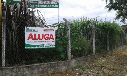 Terreno / Lote / Condomínio para alugar, 2670m² no Jardim Padre Rodolfo, Pindamonhangaba