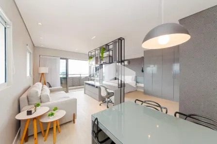 Apartamento com 1 Quarto para alugar, 56m² no Centro, Curitiba