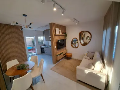 Casa de Condomínio com 2 Quartos à venda, 64m² no Jardim São Sebastião, Hortolândia
