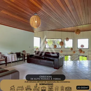 Fazenda / Sítio / Chácara com 5 Quartos à venda, 1070m² no Núcleo Rural Lago Oeste, Brasília