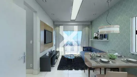 Apartamento com 2 Quartos à venda, 53m² no Cabral, Contagem