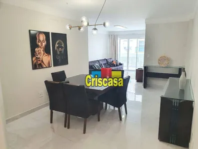 Apartamento com 3 Quartos para alugar, 120m² no Centro, Cabo Frio