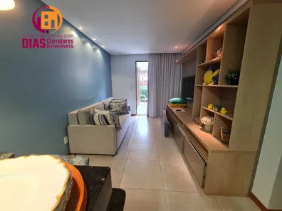 Casa de Condomínio com 2 Quartos à venda, 90m² no Itacimirim (Monte Gordo), Camaçari