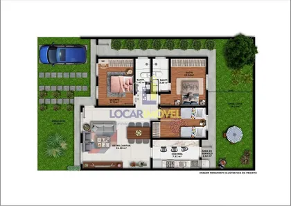 Casa de Condomínio com 3 Quartos à venda, 80m² no Candeias, Vitória da Conquista