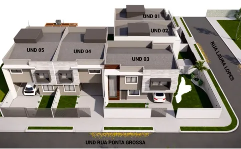 Casa de Condomínio com 3 Quartos à venda, 115m² no Cruzeiro, São José dos Pinhais