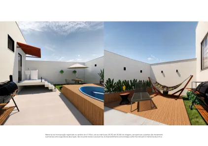 Casa de Condomínio com 2 Quartos à venda, 52m² no Assunção, Barra Mansa