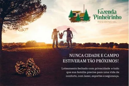 Terreno / Lote / Condomínio à venda, 372m² no Residencial Fazenda Pinheirinho, Rio das Pedras