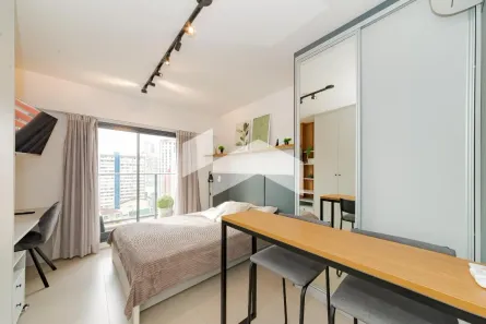 Apartamento com 1 Quarto para alugar, 30m² no Centro, Curitiba