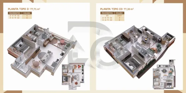 Apartamento com 2 Quartos à venda, 79m² no Aruana, Aracaju
