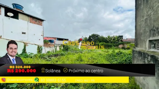 Terreno / Lote / Condomínio à venda, 893m² no Centro, Solânea
