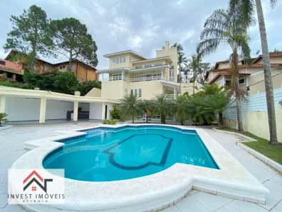 Casa de Condomínio com 5 Quartos para venda ou aluguel, 1000m² no Condomínio Flamboyant-B, Atibaia