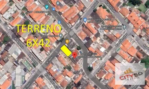 Terreno / Lote / Condomínio à venda, 252m² no Vila Babilônia, São Paulo