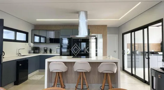 Casa de Condomínio com 3 Quartos para venda ou aluguel, 271m² no Residencial Central Parque, Salto