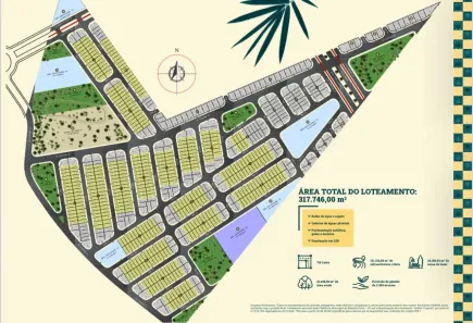 Terreno / Lote / Condomínio à venda, 160m² no Jardim Tropical, Colina