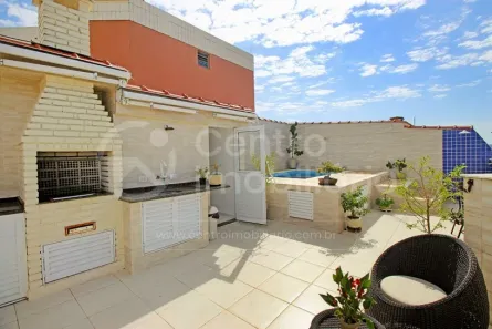 Cobertura com 3 Quartos à venda, 153m² no Jardim Tres Marias, Peruíbe