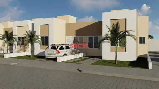 Casa de Condomínio com 2 Quartos à venda, 54m² no Capuã, Barra dos Coqueiros