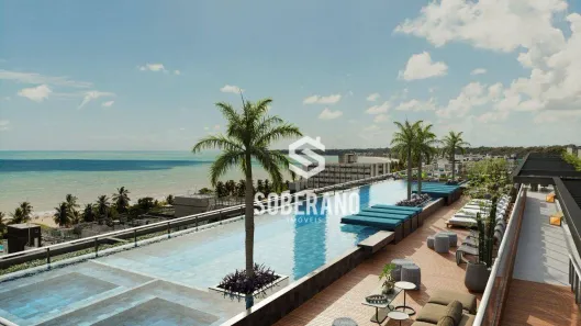 Flat com 1 Quarto à venda, 19m² no Cabo Branco, João Pessoa