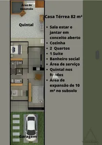 Casa de Condomínio com 2 Quartos à venda, 82m² no Bairro de Fátima (Califórnia da Barra), Barra do Piraí