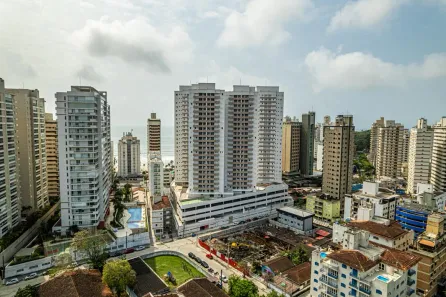 Apartamento com 2 Quartos à venda, 74m² no Vila Alzira, Guarujá