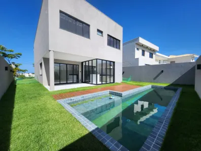 Casa de Condomínio com 4 Quartos à venda, 394m² no Alphaville (Abrantes), Camaçari