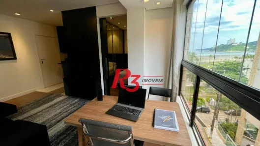 Flat com 1 Quarto para venda ou aluguel, 40m² no Itararé, São Vicente