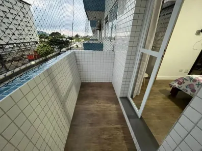 Apartamento com 1 Quarto para alugar, 43m² no Gonzaga, Santos