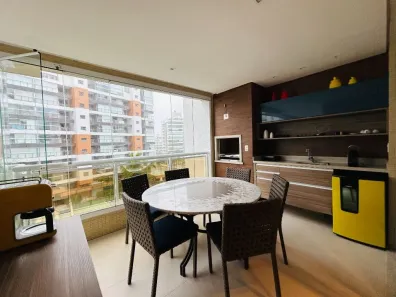 Apartamento com 4 Quartos para alugar, 139m² no Riviera, Bertioga