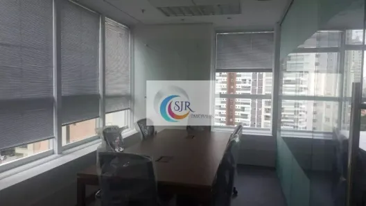 Conjunto Comercial / Sala para alugar, 110m² no Cidade Monções, São Paulo