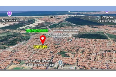 Terreno / Lote / Condomínio à venda, 250m² no Pajuçara, Natal