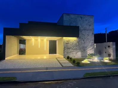 Casa com 3 Quartos à venda, 144m² no Rosa de Leiria Condomínio Horizontal, Goianira