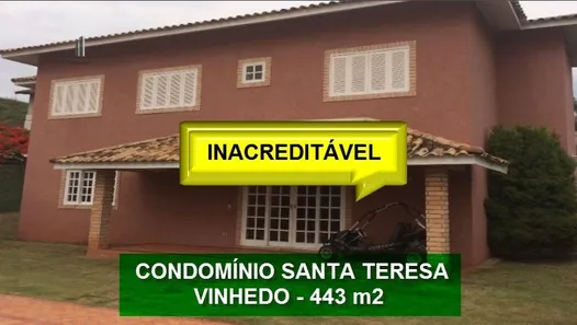 Casa de Condomínio com 5 Quartos à venda, 480m² no Residencial Pacaembu II, Itupeva