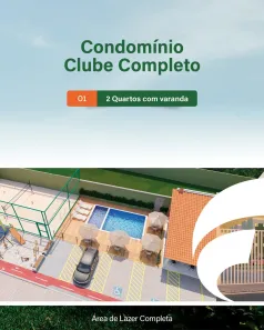 Apartamento com 2 Quartos à venda, 51m² no Santa Luzia, Igarassu