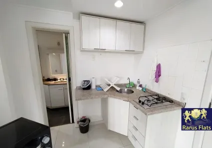 Flat com 1 Quarto para alugar, 45m² no Paraíso do Morumbi, São Paulo