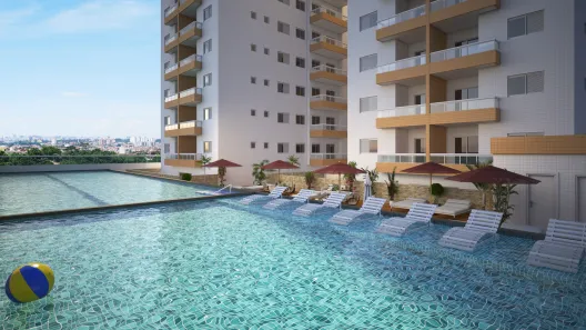 RES. FRÉDÉRIC FRANÇOIS CHOPIN no Boqueirão, Praia Grande