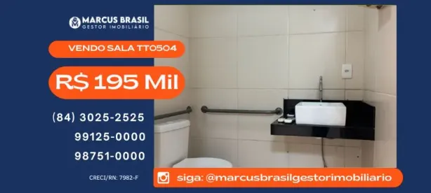 Conjunto Comercial / Sala à venda, 34m² no Lagoa Nova, Natal