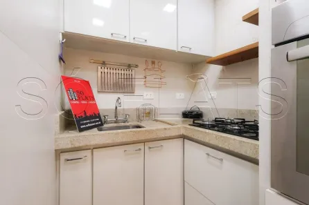 Flat com 1 Quarto para alugar, 42m² no Paraíso do Morumbi, São Paulo