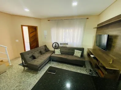 Casa de Condomínio com 2 Quartos para alugar, 70m² no Enseada, Guarujá