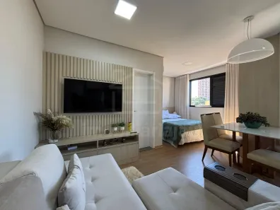 Apartamento com 1 Quarto para alugar, 33m² no Chácara Braz Miraglia, Jaú