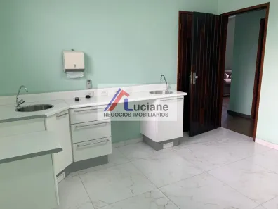 Conjunto Comercial / Sala para alugar, 30m² no Bangú, Santo André