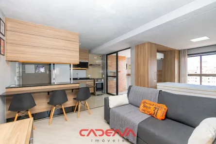Studio com 1 Quarto para alugar, 45m² no Vila Izabel, Curitiba
