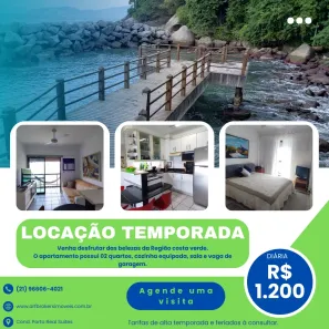 Apartamento com 2 Quartos para alugar, 76m² no , Mangaratiba