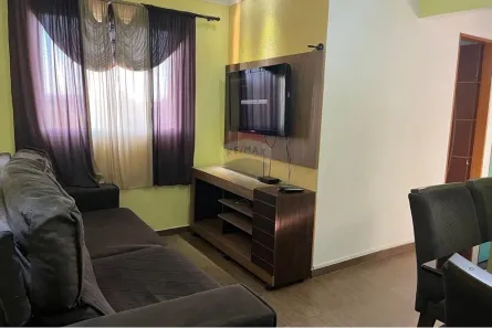 Apartamento com 2 Quartos para alugar, 50m² no Vila São Carlos, Itaquaquecetuba