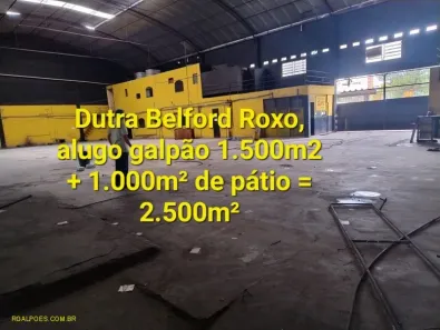 Galpão / Depósito / Armazém para alugar, 1500m² no Belford Roxo, Belford Roxo