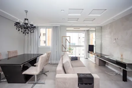 Apartamento com 3 Quartos para alugar, 90m² no Bigorrilho, Curitiba
