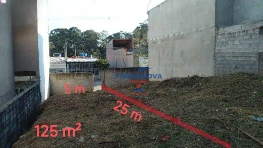 Terreno / Lote / Condomínio à venda, 125m² no Ana Cristina II, Jandira