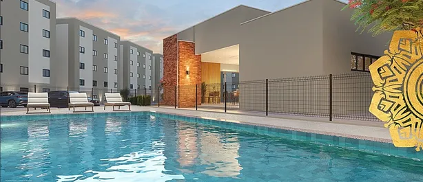 Apartamento com 2 Quartos à venda, 42m² no Parque Nascente do Rio Capivara, Camaçari