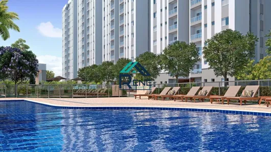 Apartamento com 2 Quartos à venda, 56m² no Jardim São Bento, Hortolândia