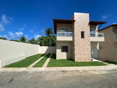 Casa de Condomínio com 3 Quartos à venda, 90m² no Jauá (Abrantes), Camaçari