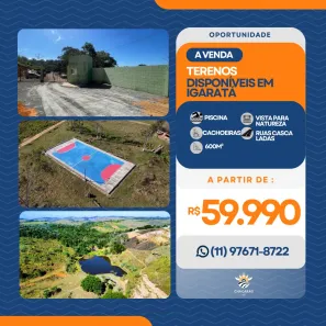 Terreno / Lote / Condomínio à venda, 600m² no , Igaratá