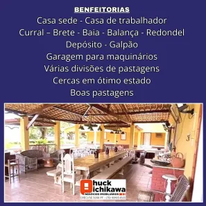 Fazenda / Sítio / Chácara à venda, 408000000m² no Centro, Nossa Senhora das Dores